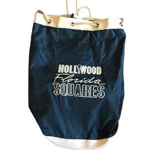 Unisex Hollywood Florida Squares Drawstring Bag